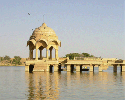 guide for lake of Rajasthan